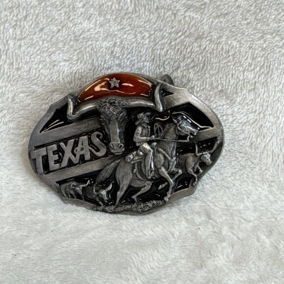 Vintage 1990 Arroyo Grande Texas 2nd Edition Belt Buckle - Picture 1 of 8
